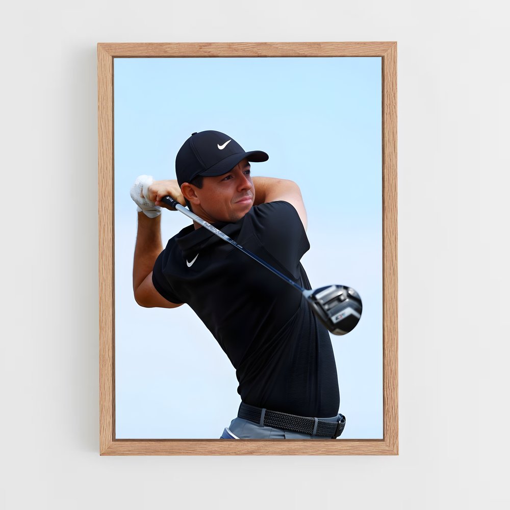 Poster Swing de Rory – affiche Golf (vue 4)
